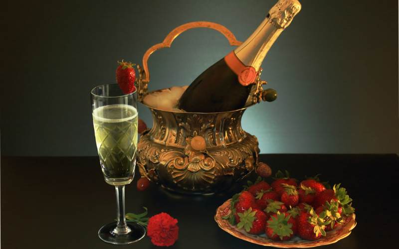 シャンパンといちごは相性抜群！マリアージュの魅力やカクテルレシピの紹介