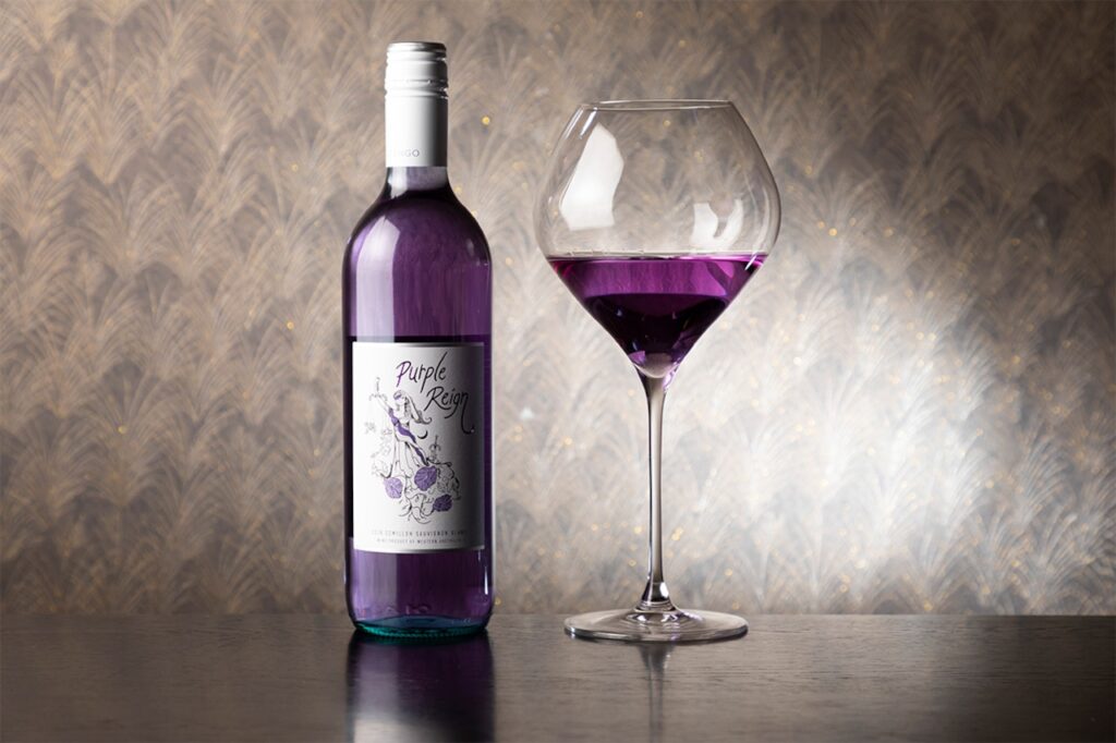 紫ワイン パープルレイン　(白ワイン）